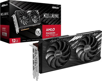 ASRock Radeon RX 7700 XT Challenger OC 12GB GDDR6 90-GA4QZZ-00UANF