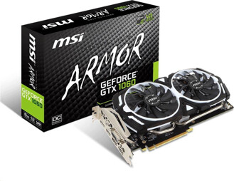 MSI GeForce GTX 1060 ARMOR 6G OCV1