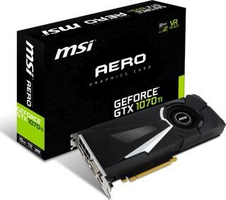 MSI GeForce GTX 1070 Ti AERO 8G